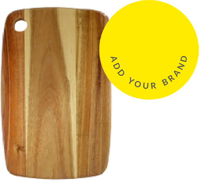 Acacia timber Serving Board 25cm