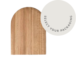 Luxury Arched Camphor Wood Serving Board