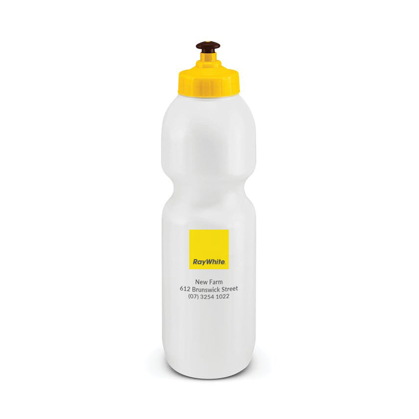 Drink Bottle - Supa Sipper - 800mL - White