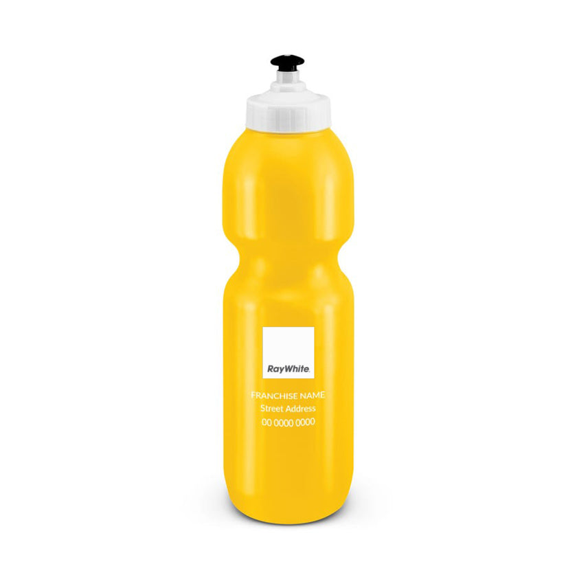 Drink Bottle - Supa Sipper - 800mL - Yellow