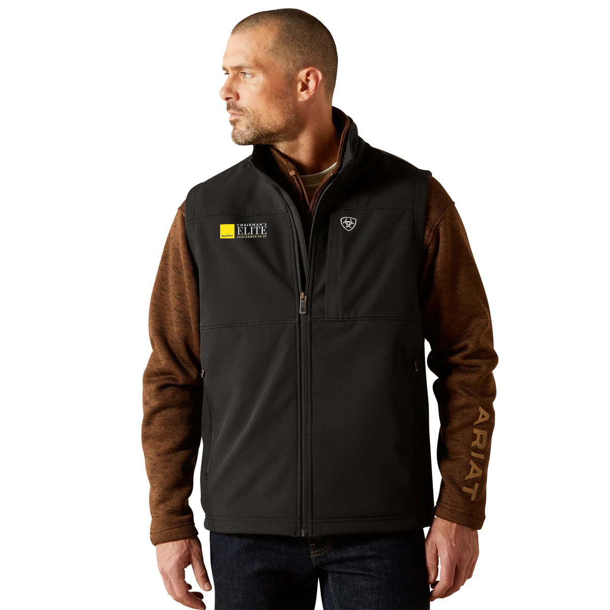 Ray White Chairman's Elite - Ariat Vernon Softshell Vest - Male
