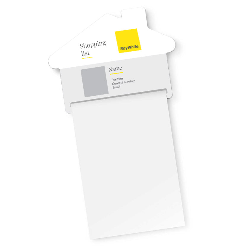 Memo Pad - Magnetic House - A7 - Full Colour