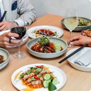 Luke Nguyen Lunch Menu with Wine at Botanic House for 2 people