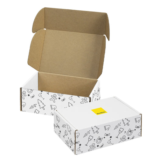 Branded Box 175x130x65mm - Christmas Design 2