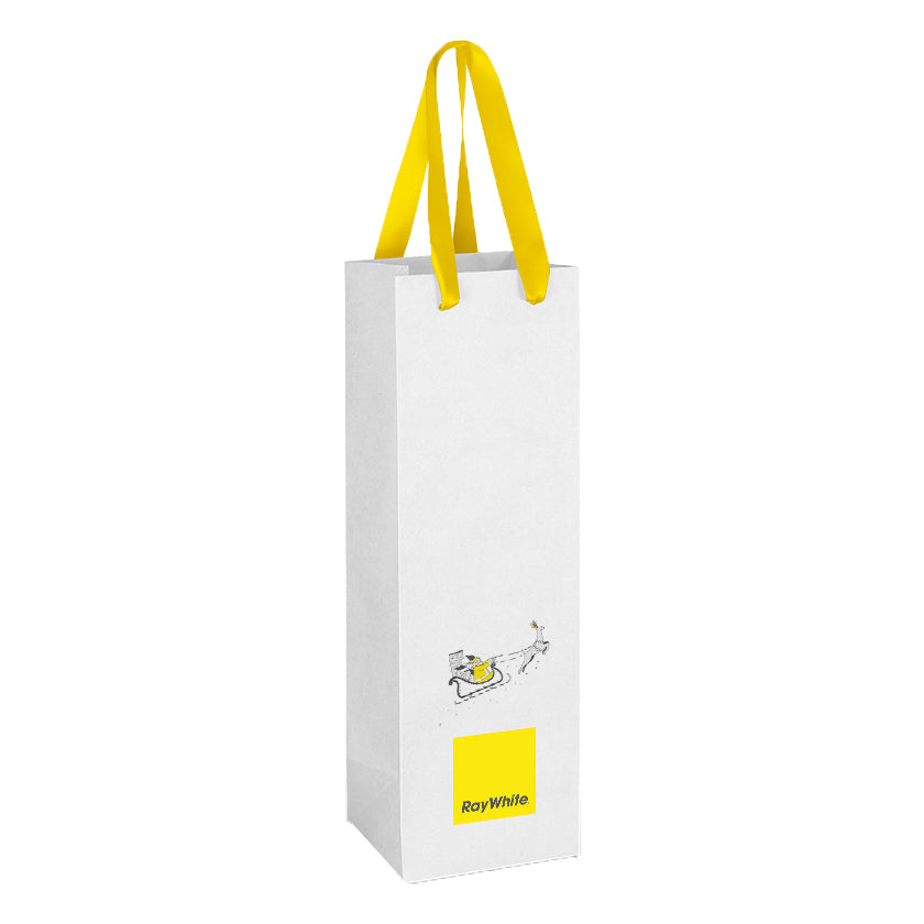 Wine Paper Bag - Christmas Design