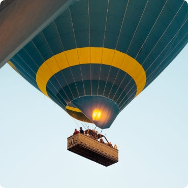 Hot air balloon experience