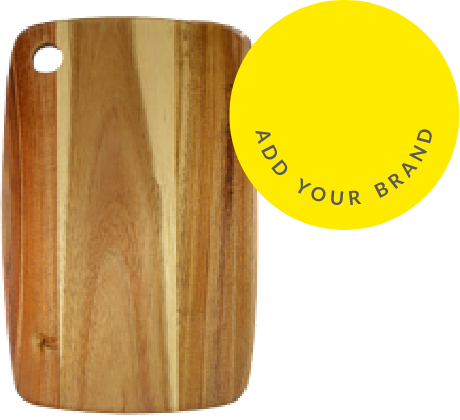 Acacia timber Serving Board 25cm