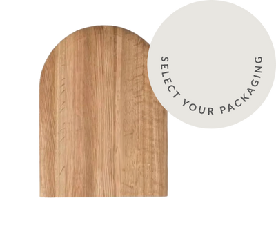 Luxury Arched Camphor Wood Serving Board