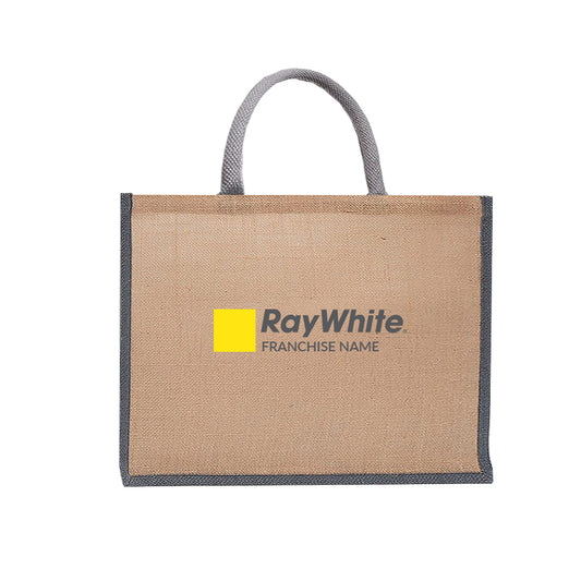 Jute Tote Bag - Franchise Name