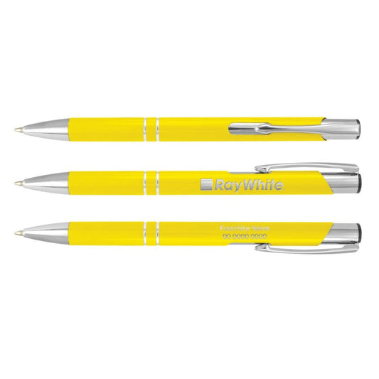 Metal Corporate Pen - YELLOW