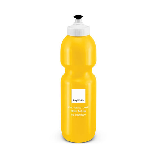 Plastic Squeeze Drink Bottle- Yellow