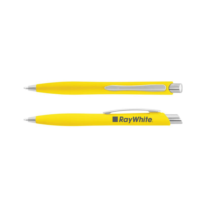 Plastic Stream Pen - YELLOW