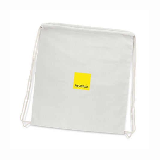 Cotton Drawstring Backpack
