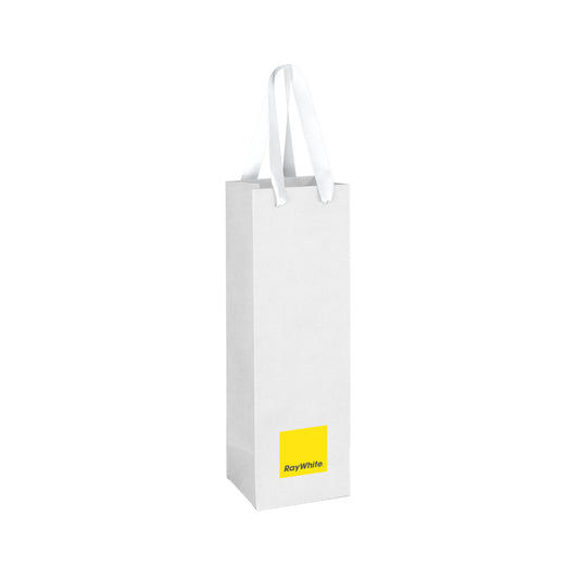 Ray White Wine Paper Bag