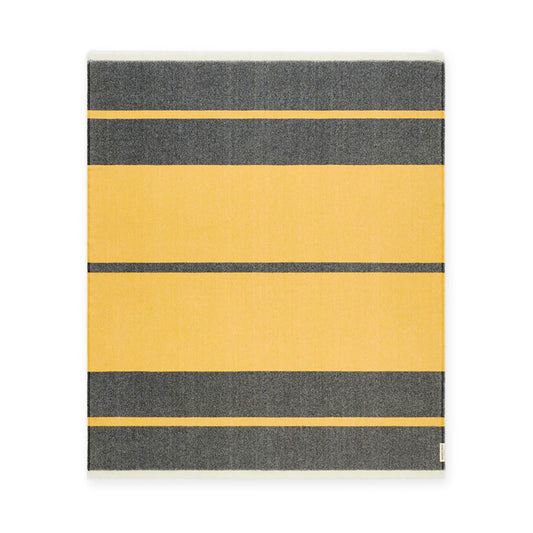 Supporter Throw(Black and Gold) - Waverley Mills