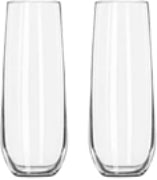 Two Stemless Flutes
