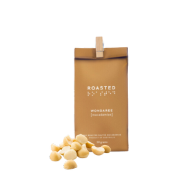 Wondaree roasted macadamias 50g
